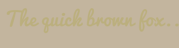 Image with Font Color BBAF7E and Background Color C3B59E